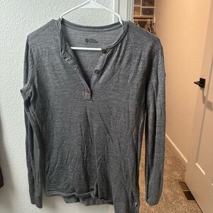 Fjällräven Lappland merino wool Henley for women